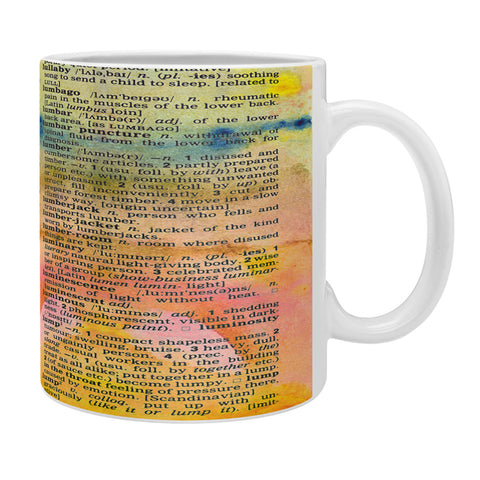 Susanne Kasielke Lucky Dictionary Art Coffee Mug