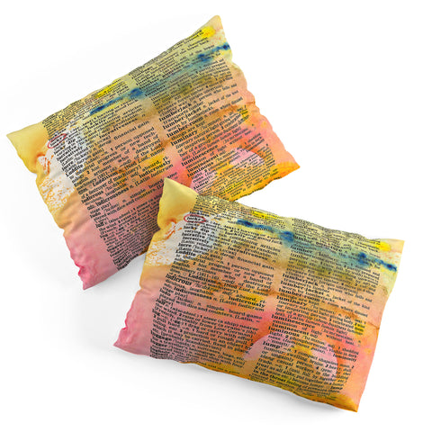 Susanne Kasielke Lucky Dictionary Art Pillow Shams