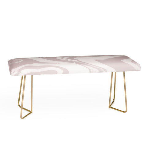Susanne Kasielke Marble Structure Baby Pink Bench