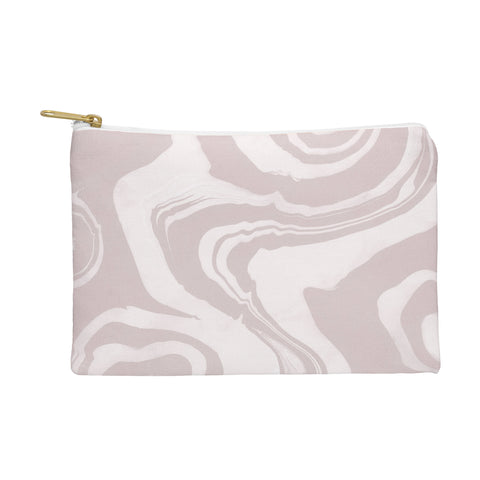 Susanne Kasielke Marble Structure Baby Pink Pouch