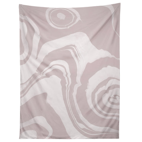 Susanne Kasielke Marble Structure Baby Pink Tapestry