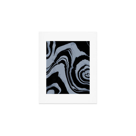 Susanne Kasielke Marble Structure Desert Sage Dark Art Print