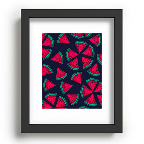 Susanne Kasielke Melon Choly Fruit Salad Dark Recessed Framing Rectangle