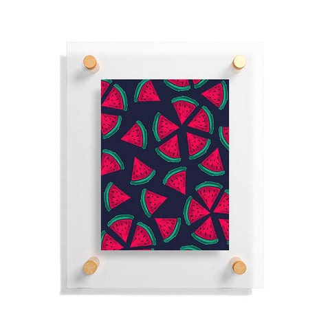 Susanne Kasielke Melon Choly Fruit Salad Dark Floating Acrylic Print