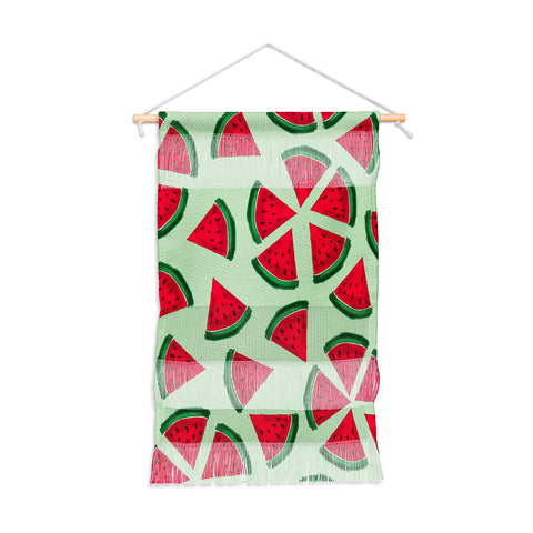 Susanne Kasielke Melon Choly Fruit Salad Turqoise Wall Hanging Portrait