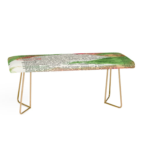 Susanne Kasielke Mistletoe Dictionary Art Bench