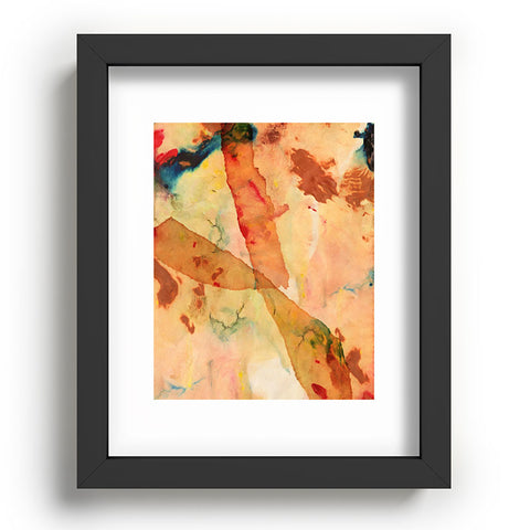 Susanne Kasielke Paper Splatter Recessed Framing Rectangle