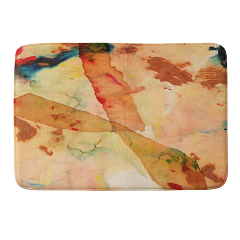 Susanne Kasielke Paper Splatter Memory Foam Bath Mat