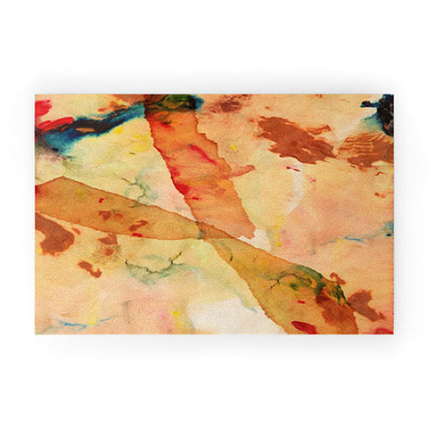 Susanne Kasielke Paper Splatter Welcome Mat