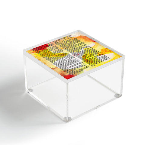 Susanne Kasielke Pretty Dictionary Art Acrylic Box