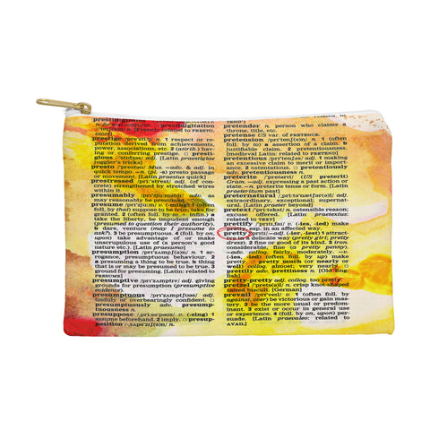 Susanne Kasielke Pretty Dictionary Art Pouch