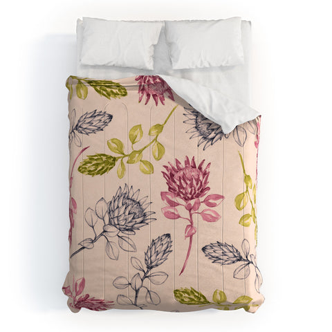 Susanne Kasielke Protea Flower Tropics Comforter
