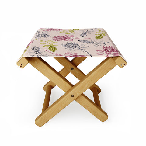 Susanne Kasielke Protea Flower Tropics Folding Stool