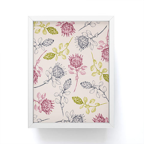Susanne Kasielke Protea Flower Tropics Framed Mini Art Print