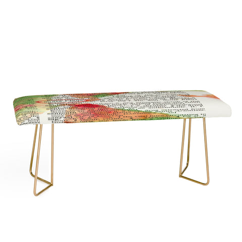 Susanne Kasielke Santa Claus Dictionary Art Bench