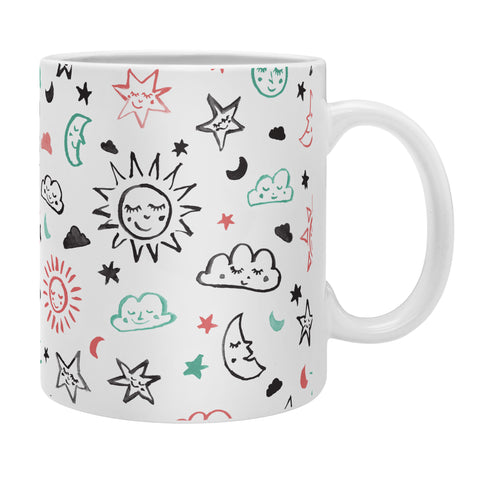 Susanne Kasielke Scandinavian kiddo cosmos Coffee Mug