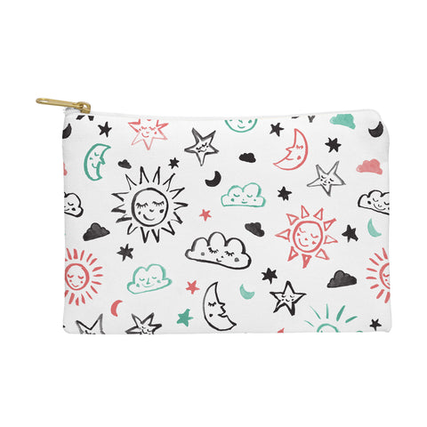 Susanne Kasielke Scandinavian kiddo cosmos Pouch