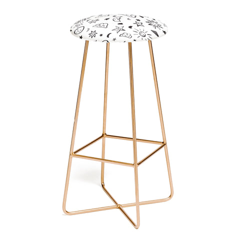Susanne Kasielke Scandinavian kiddo cosmos II Bar Stool