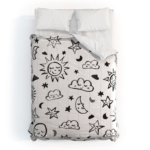 Susanne Kasielke Scandinavian kiddo cosmos II Comforter