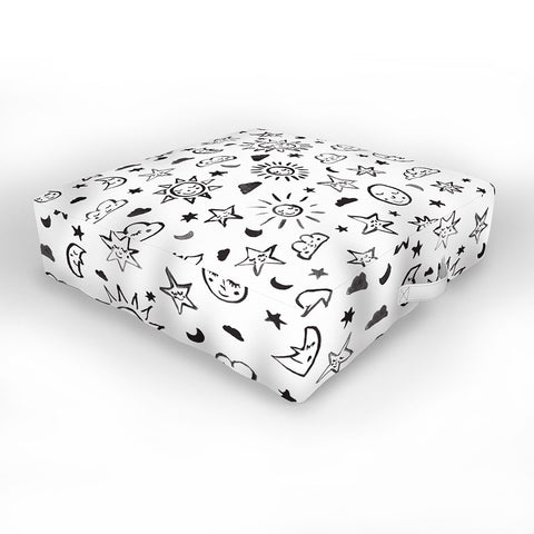 Susanne Kasielke Scandinavian kiddo cosmos II Outdoor Floor Cushion