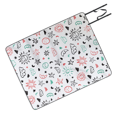 Susanne Kasielke Scandinavian kiddo cosmos Picnic Blanket