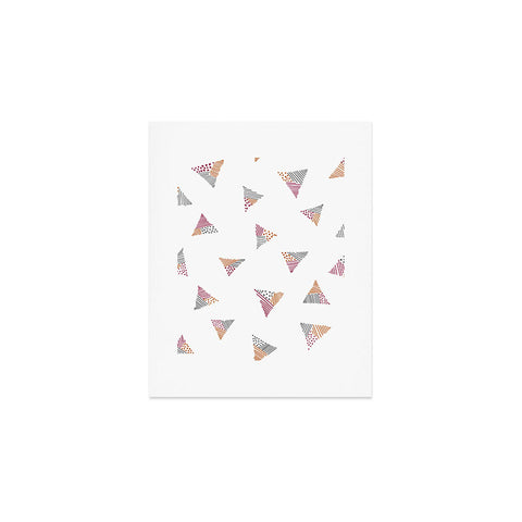 Susanne Kasielke Scandinavian Kiddo Triangles Art Print