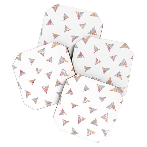 Susanne Kasielke Scandinavian Kiddo Triangles Coaster Set