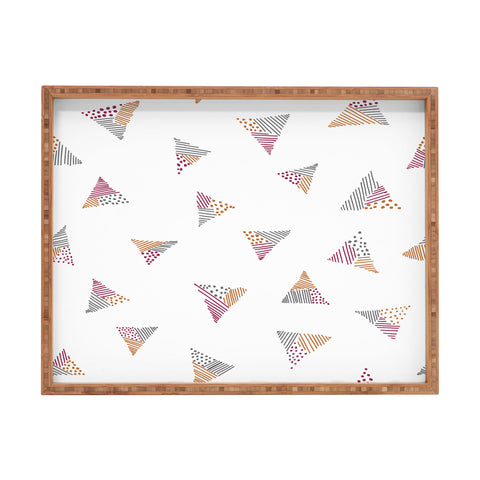 Susanne Kasielke Scandinavian Kiddo Triangles Rectangular Tray