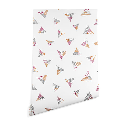 Susanne Kasielke Scandinavian Kiddo Triangles Wallpaper