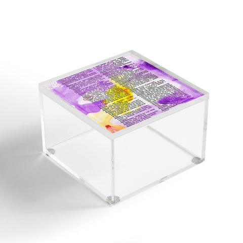 Susanne Kasielke Smile Dictionary Art Acrylic Box