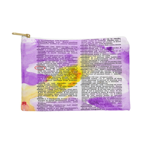 Susanne Kasielke Smile Dictionary Art Pouch