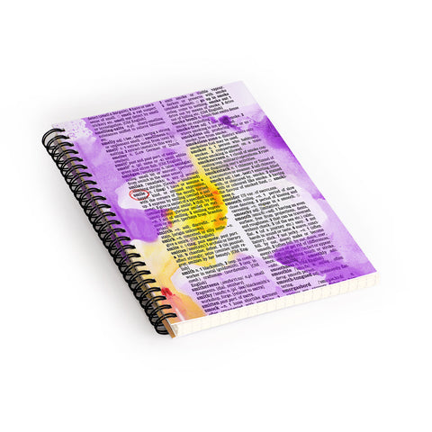Susanne Kasielke Smile Dictionary Art Spiral Notebook