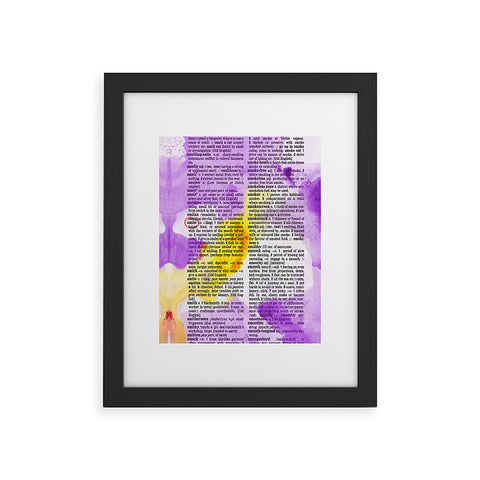 Susanne Kasielke Smile Dictionary Art Framed Art Print
