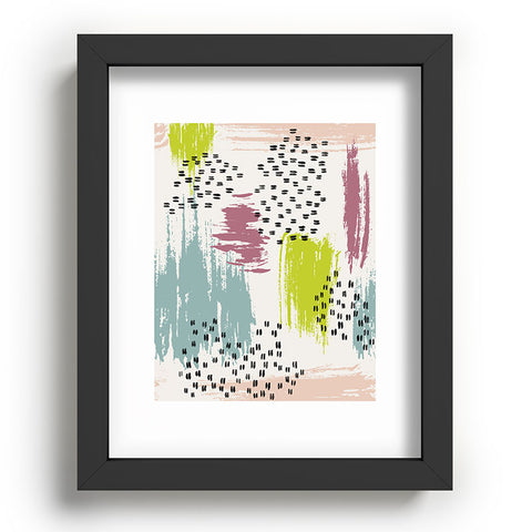 Susanne Kasielke Soft Geometric Marks Recessed Framing Rectangle