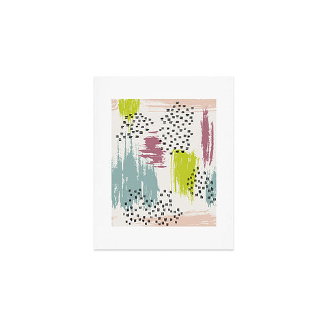 Susanne Kasielke Soft Geometric Marks Art Print