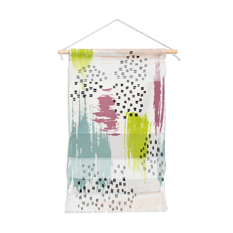 Susanne Kasielke Soft Geometric Marks Wall Hanging Portrait