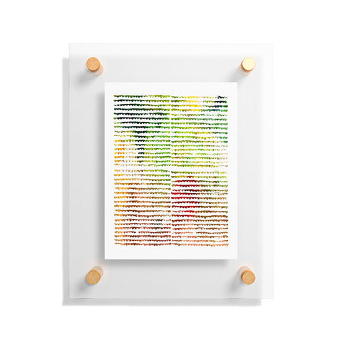 Susanne Kasielke Splashy Groove Floating Acrylic Print