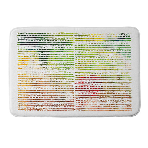 Susanne Kasielke Splashy Groove Memory Foam Bath Mat