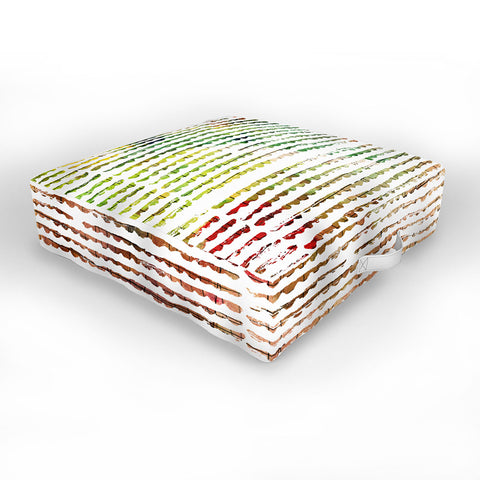 Susanne Kasielke Splashy Groove Outdoor Floor Cushion