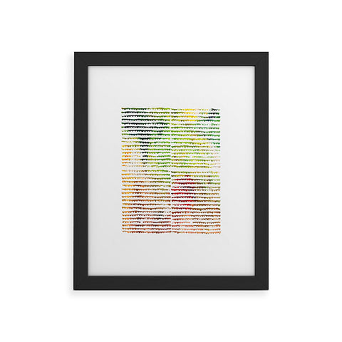 Susanne Kasielke Splashy Groove Framed Art Print