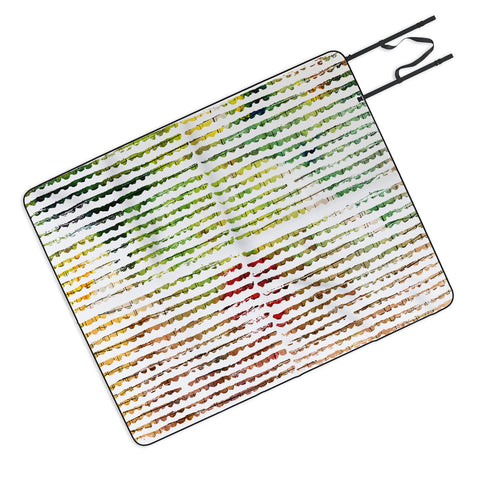 Susanne Kasielke Splashy Groove Picnic Blanket