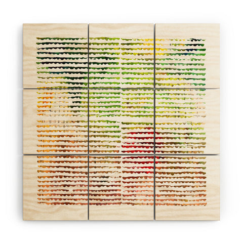 Susanne Kasielke Splashy Groove Wood Wall Mural