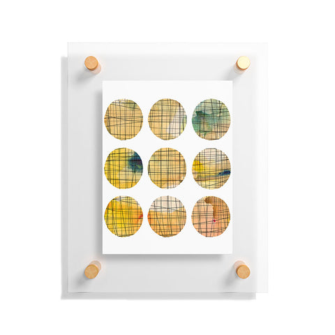 Susanne Kasielke Squared Circle Floating Acrylic Print