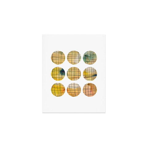 Susanne Kasielke Squared Circle Art Print