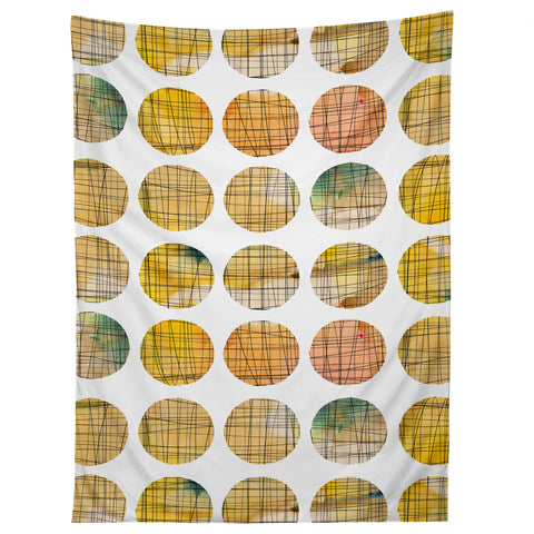 Susanne Kasielke Squared Circle Tapestry