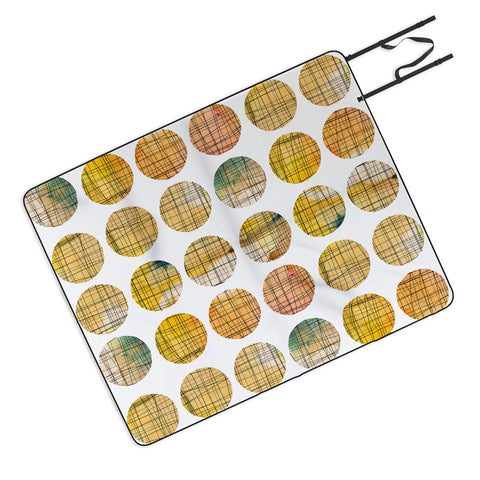 Susanne Kasielke Squared Circle Picnic Blanket