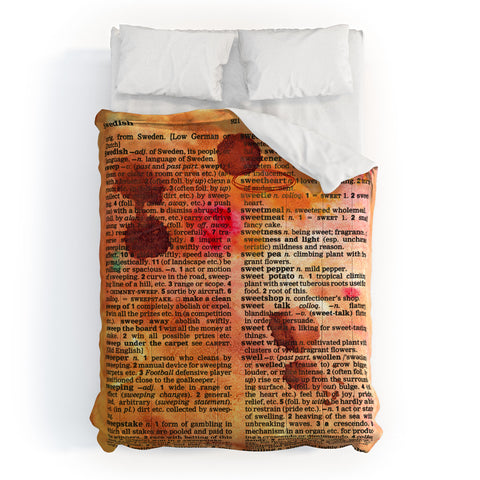 Susanne Kasielke Sweetheart Dictionary Art Comforter