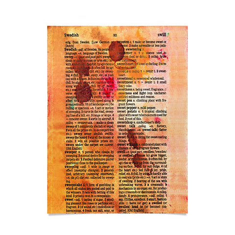 Susanne Kasielke Sweetheart Dictionary Art Poster