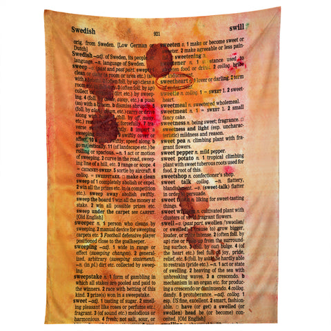 Susanne Kasielke Sweetheart Dictionary Art Tapestry