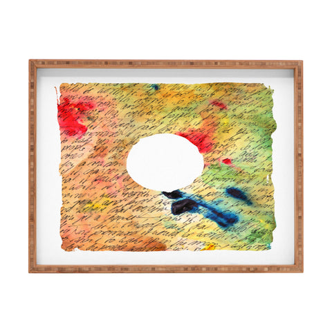 Susanne Kasielke Vintage Note Rectangular Tray